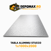 Tabla aluminiu Stucco 1mm, 1000x2000mm